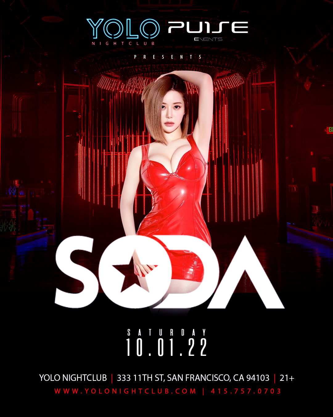 DJ Soda 10.01.22 YOLO NIGHT CLUB